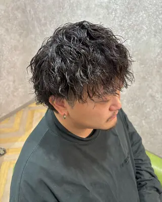 メンズ 池田 一輝のヘアスタイル