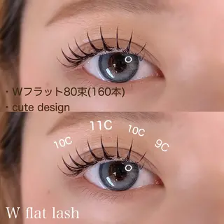 マツエク・マツパ p's  club所属・藤田 あゆみのマツエク・マツパデザイン