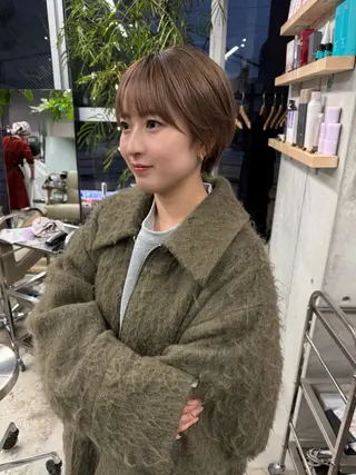 ショート U-fuショート 伊藤拓海のヘアスタイル
