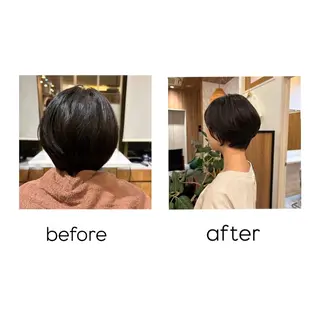 ショート パーマ 穂乃香 BEAUTRIUMのヘアスタイル