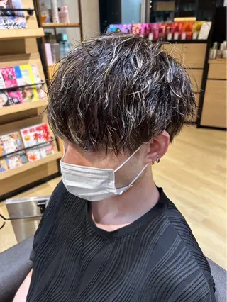 パーマ メンズ 🟢似合わせカット/ ハセガワ🟢のヘアスタイル