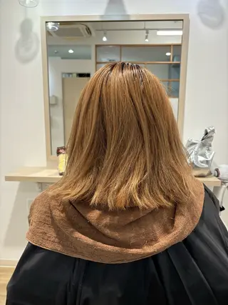 ミディアム 『大西　陸』 透明感color🔆のヘアスタイル