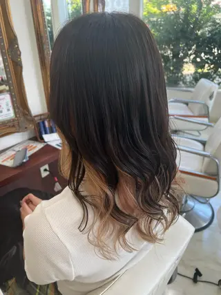ロング Rapt.HAIR 中村 知里のヘアスタイル