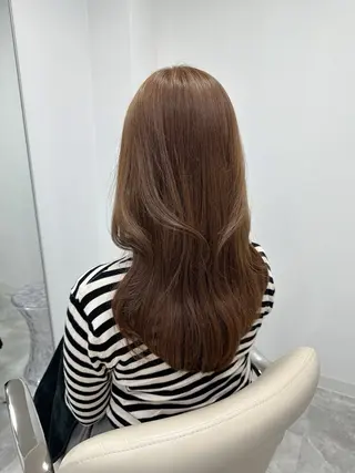 セミロング 🤍 RIKO / LITTYのヘアスタイル