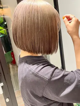 ショート カラー 🍊暖色×顔周り 🍊cocoroのヘアスタイル