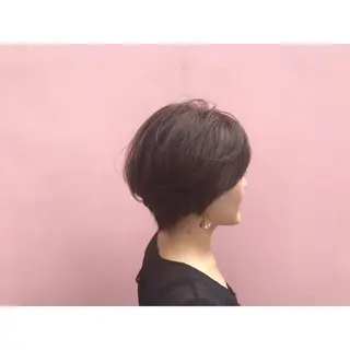 ショート カラー 境 健助のヘアスタイル