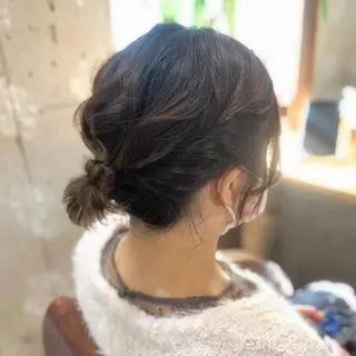 ミディアム ヘアアレンジ Kaori / P’s 渋谷のヘアスタイル
