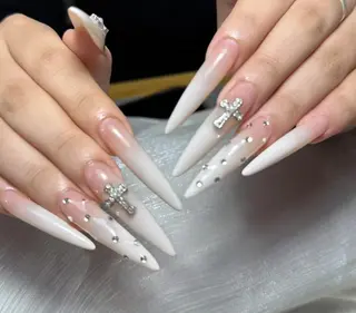 ネイル By moonネイル 🌷ワンホン/韓国風のネイルデザイン