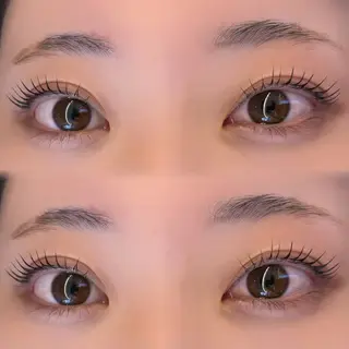 マツエク・マツパ 𝑚𝑖𝑤𝑎 /名駅/透明感カラーのヘアスタイル