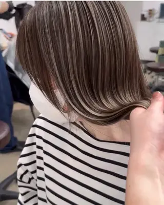 カラー 縮毛矯正/髪質改善 インナーカラーせいぎのヘアスタイル