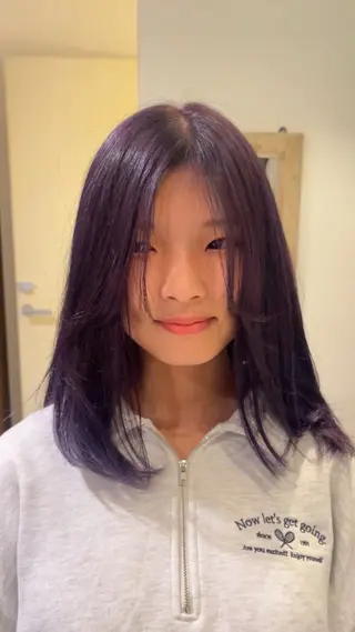 カラー Dreap/ カットモデル/なつみのヘアスタイル