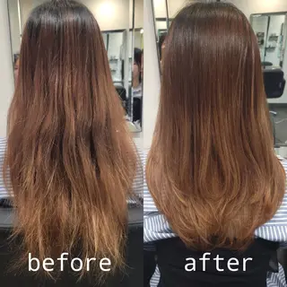 ロング LEE HANAのヘアスタイル