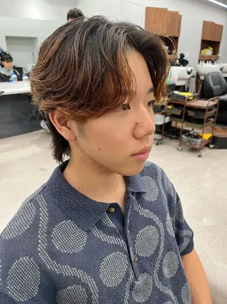 パーマ メンズ 🍐シャドウパーマ メンズ特化/守岡🍐のヘアスタイル
