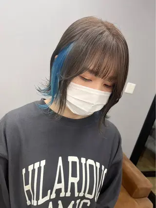 セミロング anyhow academyのヘアスタイル