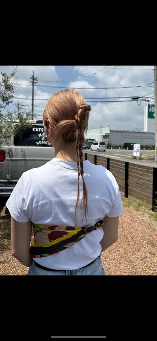 ヘアアレンジ 落合 そらのヘアスタイル