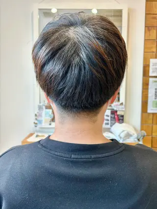 ショート 秋山知穂🧸縮毛矯正 ショート新越谷南越谷のヘアスタイル