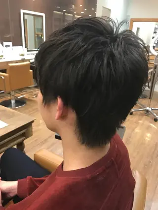 パーマ メンズ ひろせ かなのヘアスタイル