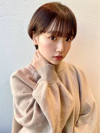 ショート カラー 金安 かんたのヘアスタイル
