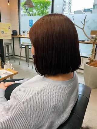 ミディアム 艶髪🌟髪質改善✨ Zinaヤマダ チサのヘアスタイル