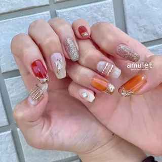 ネイル amulet TOMOMIのネイルデザイン