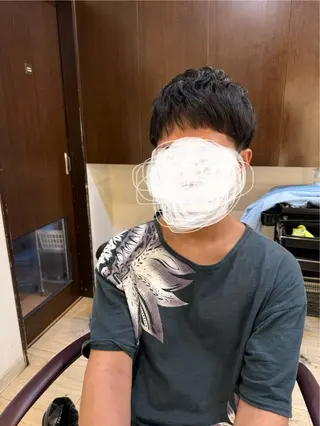 メンズ 青山 光のヘアスタイル