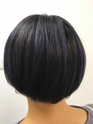 ショート カラー 吉森 満俊のヘアスタイル
