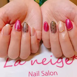 ネイル La neige* yuki 🐩🌙のネイルデザイン