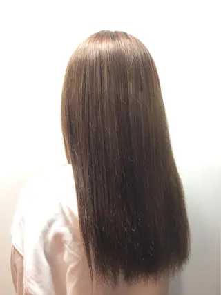 ロング カラー パーマ ヘアアレンジ メンズ キッズ ネイル マツエク・マツパ 平井 秀乙のヘアスタイル