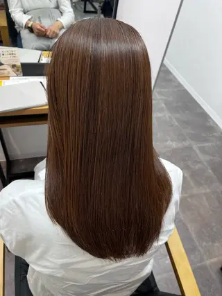 セミロング Ø choir川崎 髪質改善&ヘッドスパのヘアスタイル