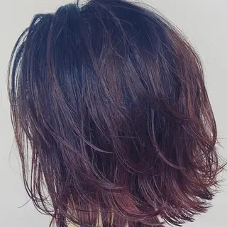 ミディアム 艶髪レイヤーの王 また復活の大澤竜馬のヘアスタイル