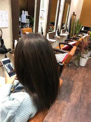 ミディアム 木村 瞬のヘアスタイル