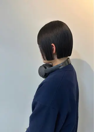 ショート カラー 竹中 彩音のヘアスタイル