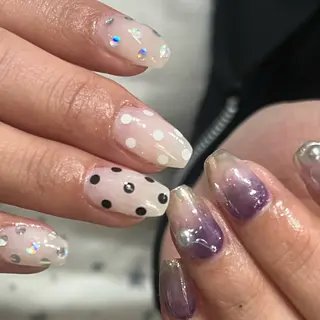 ネイル Hata nail 🎀個性派ニュアンスのネイルデザイン