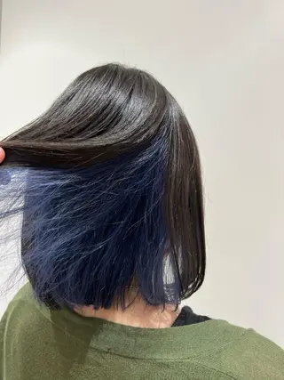 カラー ﾃﾞｻﾞｲﾝｶﾗｰ Mirutayaのヘアスタイル