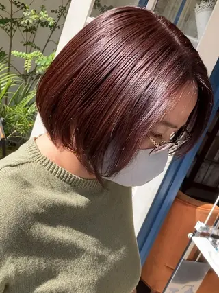 カラー 瓦井 慧のヘアスタイル