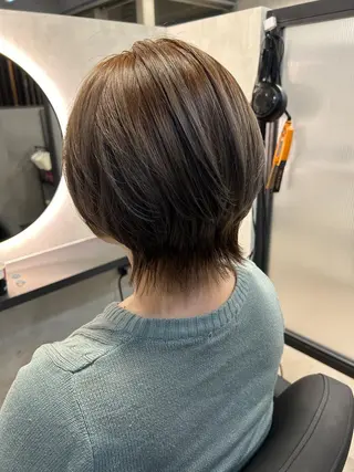 ショート カラー 新宿/美髪矯正 髪質改善/韓国風山本のヘアスタイル