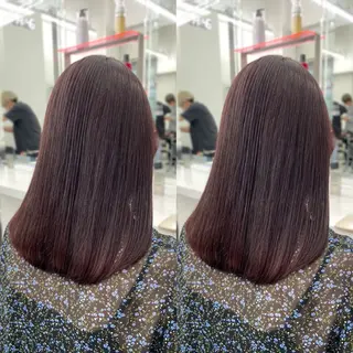 ロング まろっと艶感ブラウン ベージュ🤍まなかのヘアスタイル