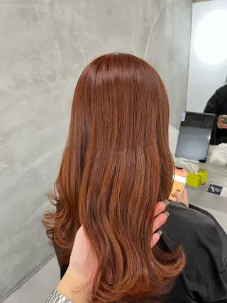 ロング カラー yuuna ✮ door whiteのヘアスタイル