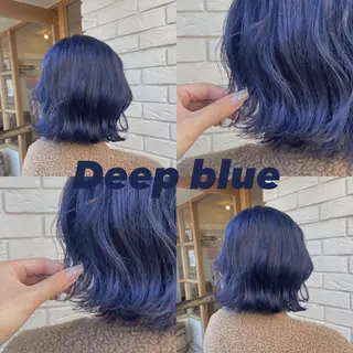 セミロング 韓国|ミルクティ momoeのヘアスタイル