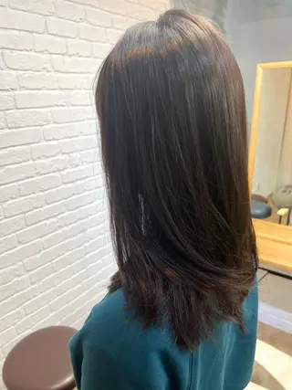ミディアム カラー 艶髪専門美容師🏄 kazuレスlessのヘアスタイル