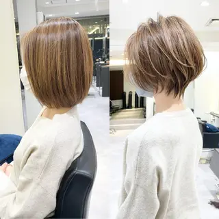 ショート ✨大人ショート特化 /カットモデル/銀座のヘアスタイル