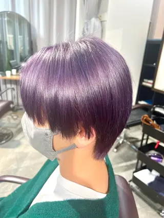 ショート カラー ヘアアレンジ 🌈インナーカラー ‘ショウマ’🌈のヘアスタイル