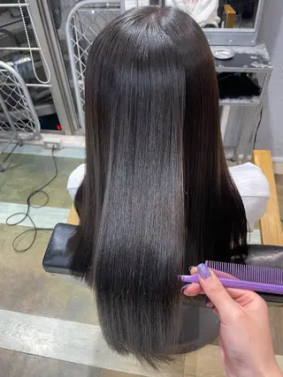 ロング gisel エリナのヘアスタイル