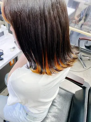 カラー 中富 🍪みなのヘアスタイル