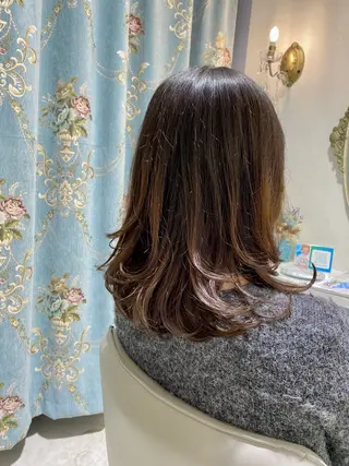ミディアム MASUMI／ 川西能勢口LUMIAのヘアスタイル