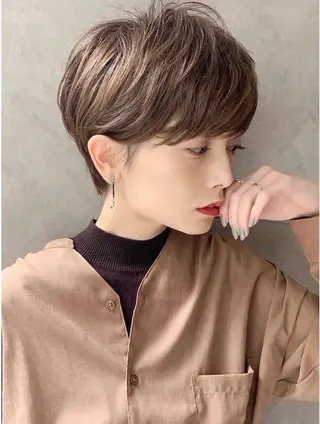 ショート REN⭐️ ショートモデルのヘアスタイル
