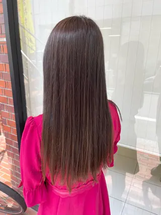 ロング カラー ヘアアレンジ 秋葉 一郎のヘアスタイル