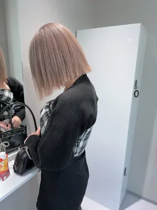 カラー VEGA天神 ブリーチのヘアスタイル