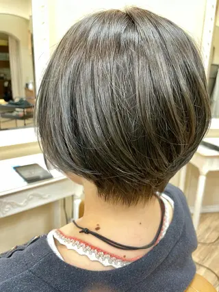 ショート KAKKY/ショート レイヤー/千種/池下のヘアスタイル