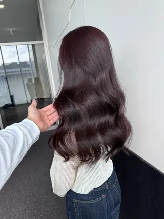 ロング カラー 白髪ぼかし/髪質 改善/KOMORIのヘアスタイル